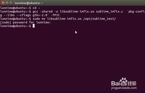 Ubuntu14.4下Sublime Text 3无法输入中文解决