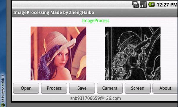 Android图像处理系统1.4图像的锐化-边缘检测